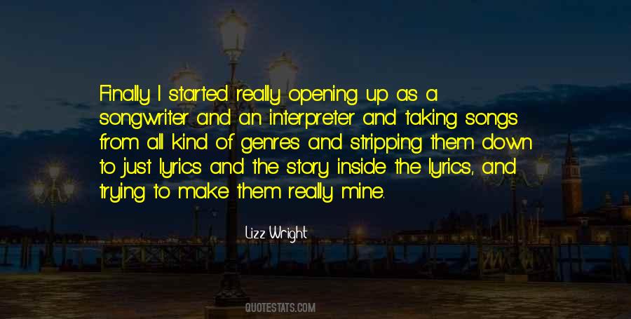 Lizz Wright Quotes #114165