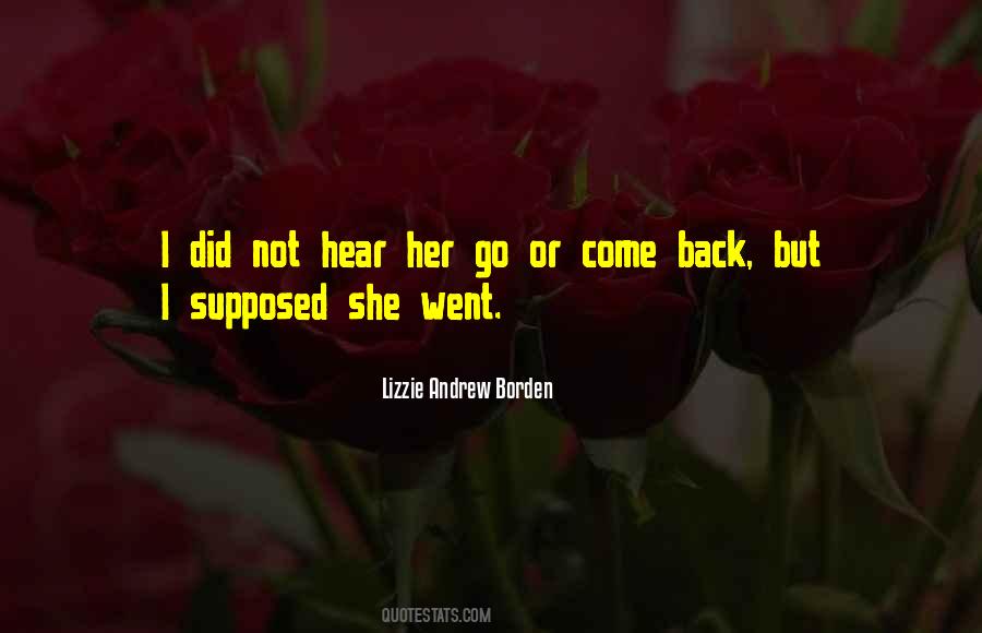 Lizzie Andrew Borden Quotes #1713984
