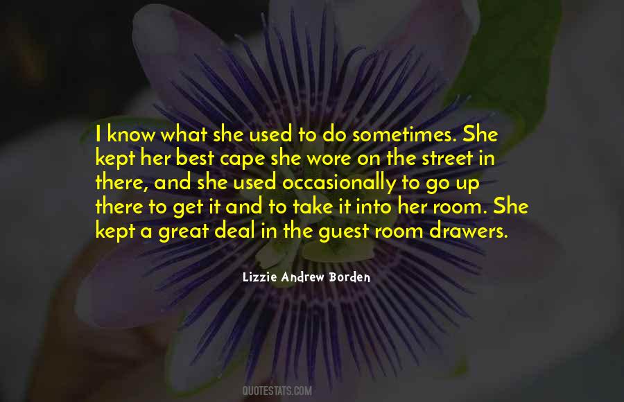 Lizzie Andrew Borden Quotes #291236