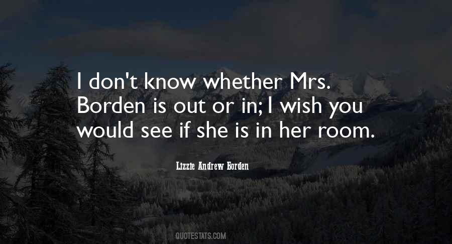 Lizzie Andrew Borden Quotes #593399