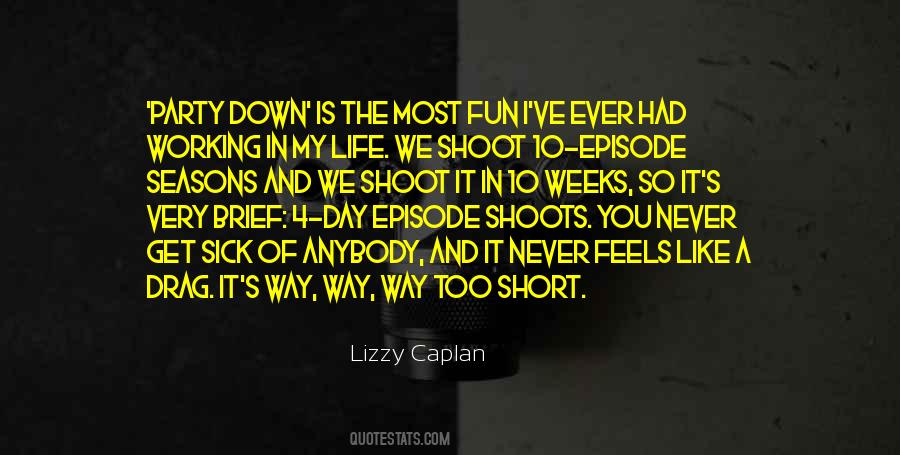 Lizzy Caplan Quotes #1554914