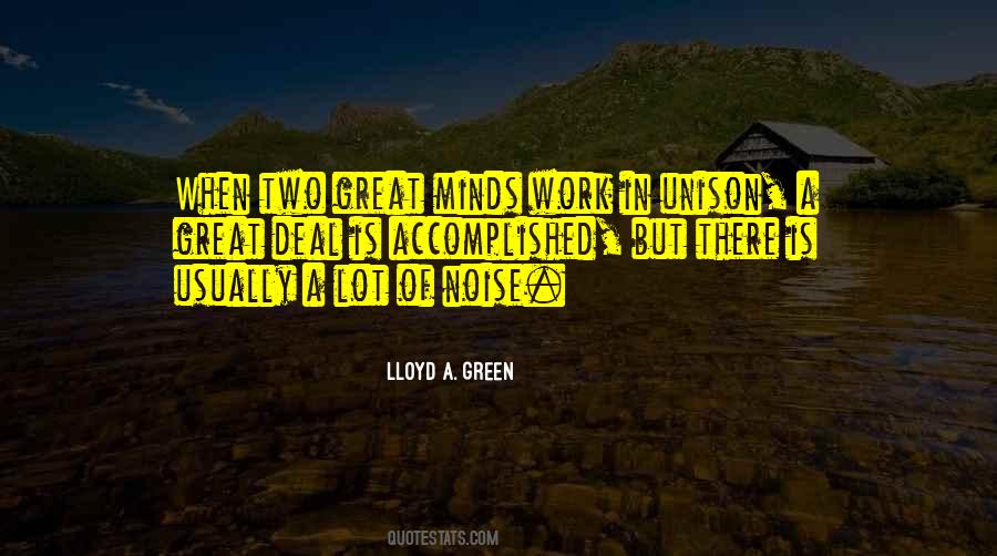 Lloyd A. Green Quotes #11614