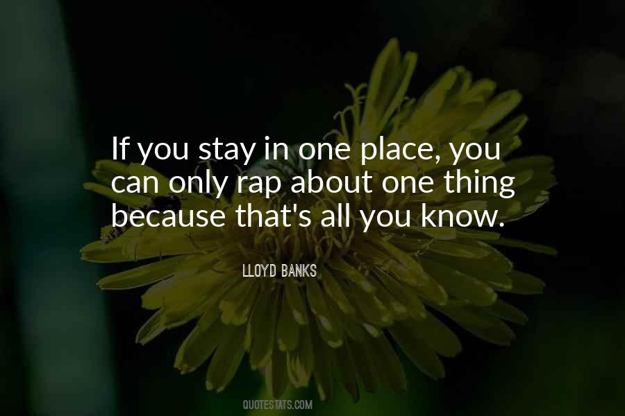 Lloyd Banks Quotes #451151