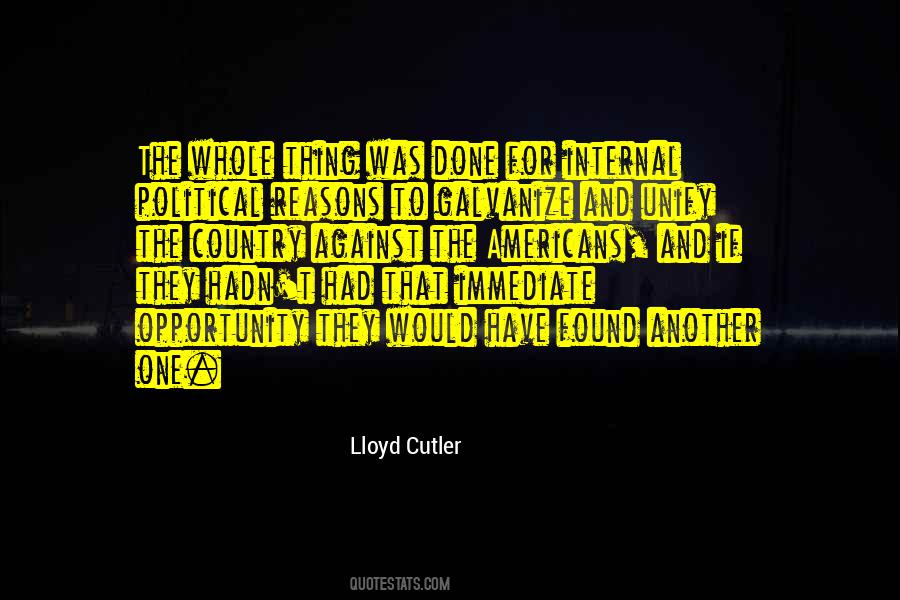 Lloyd Cutler Quotes #972827