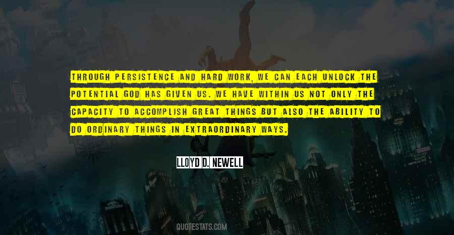 Lloyd D. Newell Quotes #529882