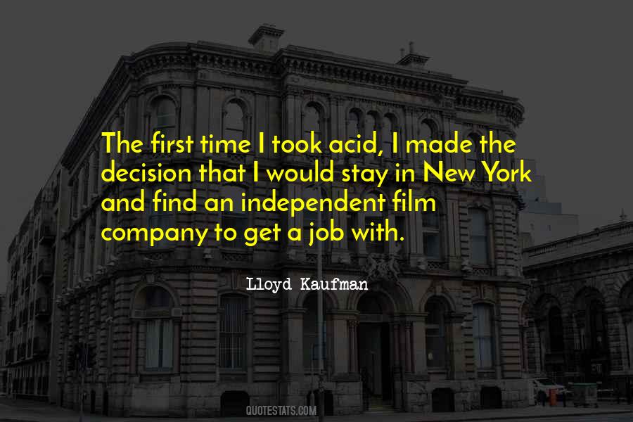 Lloyd Kaufman Quotes #1273414