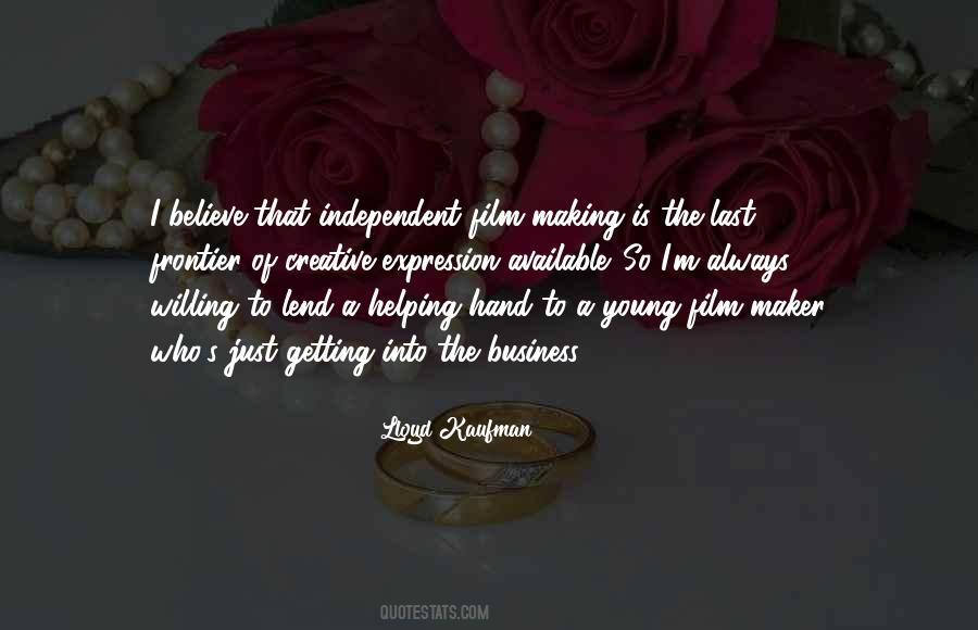 Lloyd Kaufman Quotes #1614121