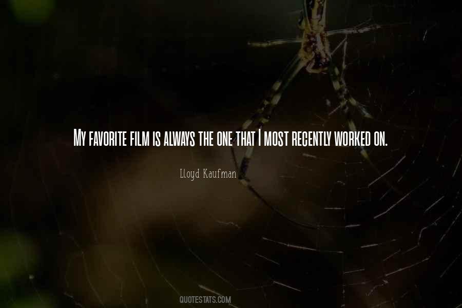 Lloyd Kaufman Quotes #1642283