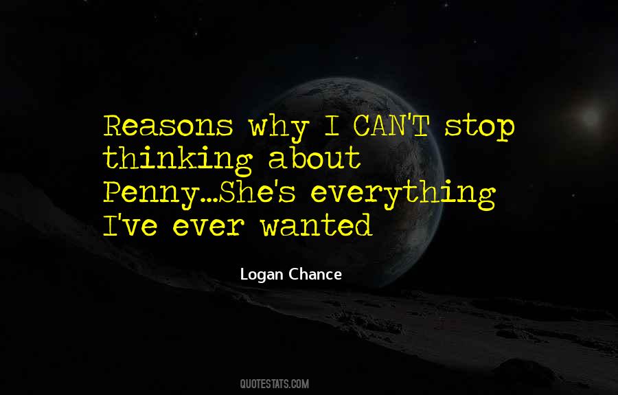 Logan Chance Quotes #918027 Logan Chance Quotes #918027