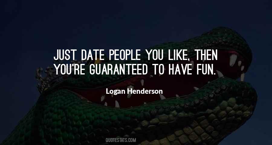 Logan Henderson Quotes #611333