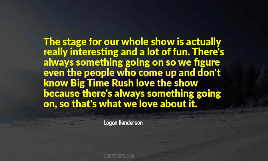 Logan Henderson Quotes #69112