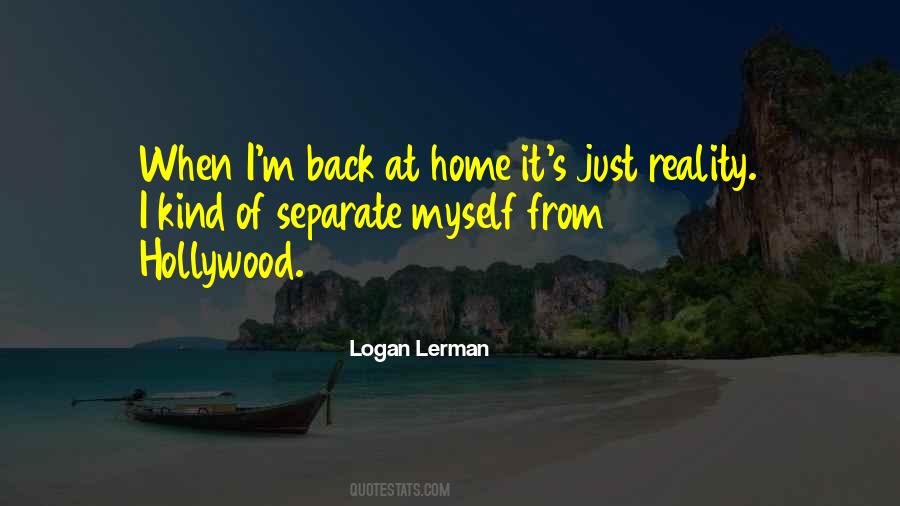 Logan Lerman Quotes #1032735