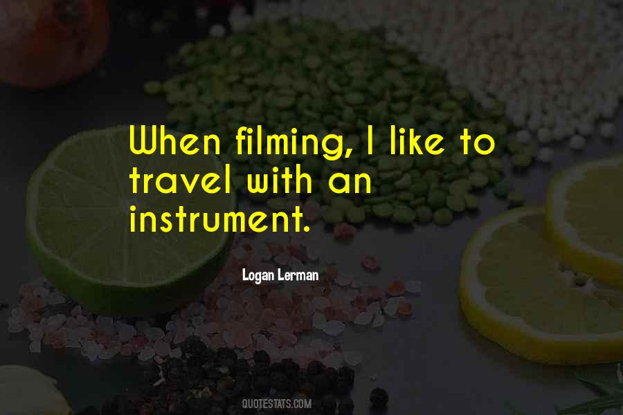 Logan Lerman Quotes #1260873