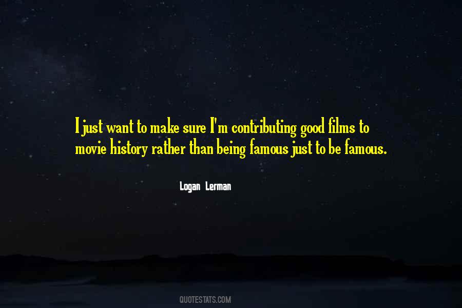 Logan Lerman Quotes #851347