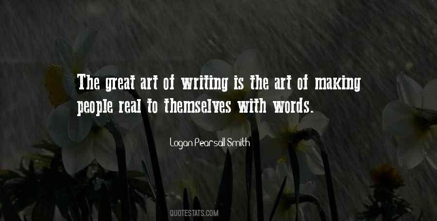 Logan Pearsall Smith Quotes #1591197