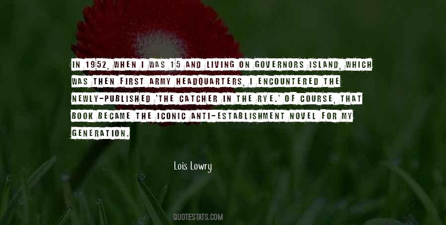 Lois Lowry Quotes #1255768