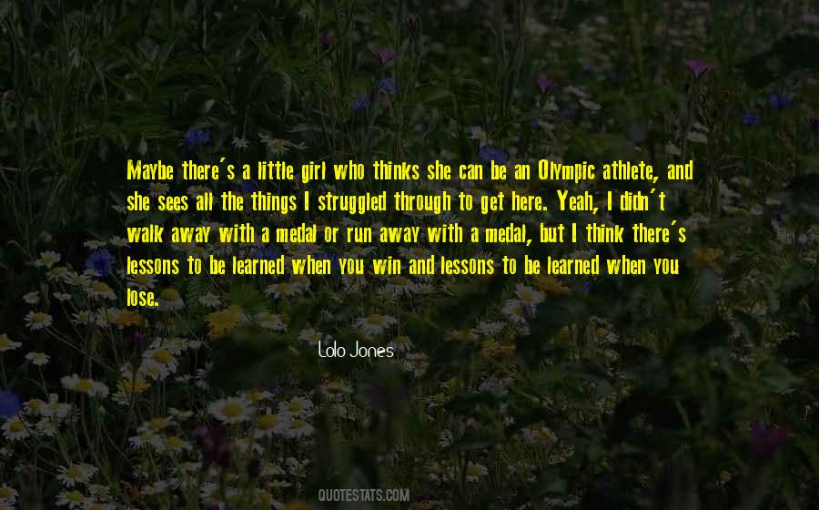 Lolo Jones Quotes #179398