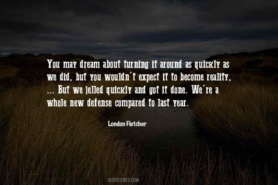 London Fletcher Quotes #1539182 London Fletcher Quotes #1539182