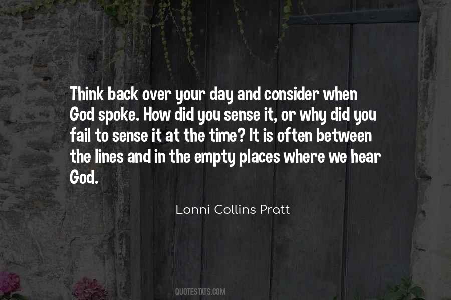 Lonni Collins Pratt Quotes #836244