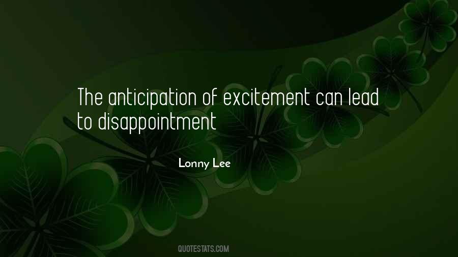 Lonny Lee Quotes #1690416