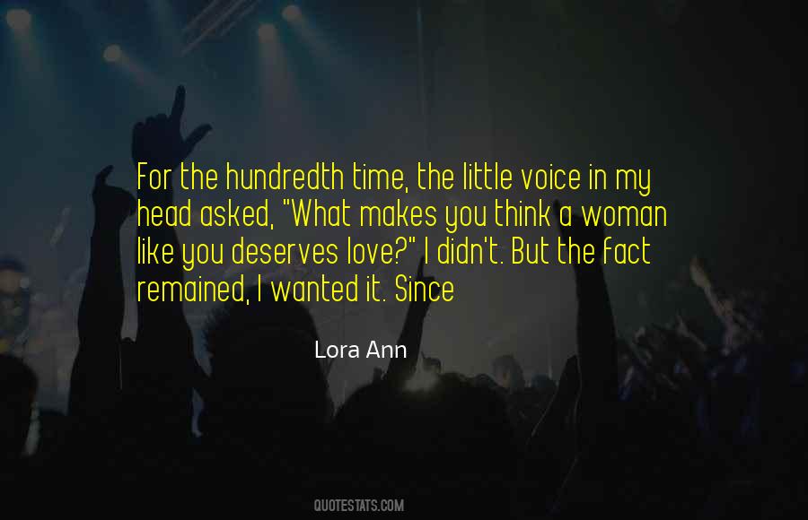 Lora Ann Quotes #219098