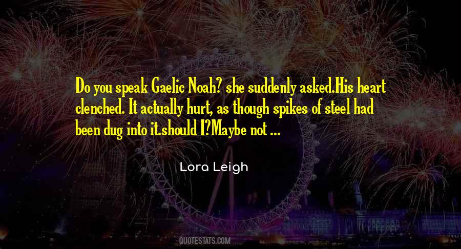 Lora Leigh Quotes #108414