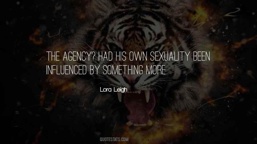 Lora Leigh Quotes #752469