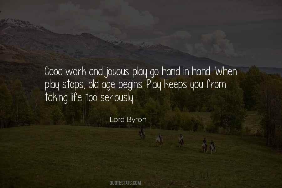 Lord Byron Quotes #1297217