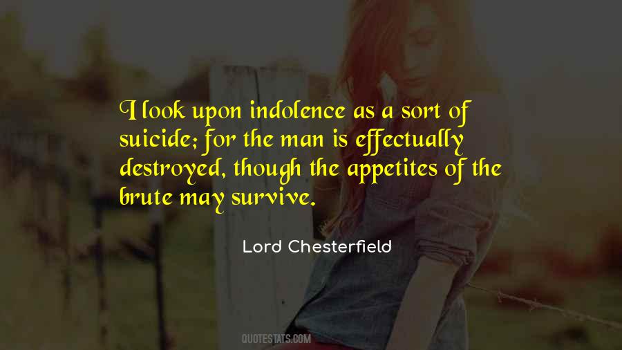 Lord Chesterfield Quotes #1395805