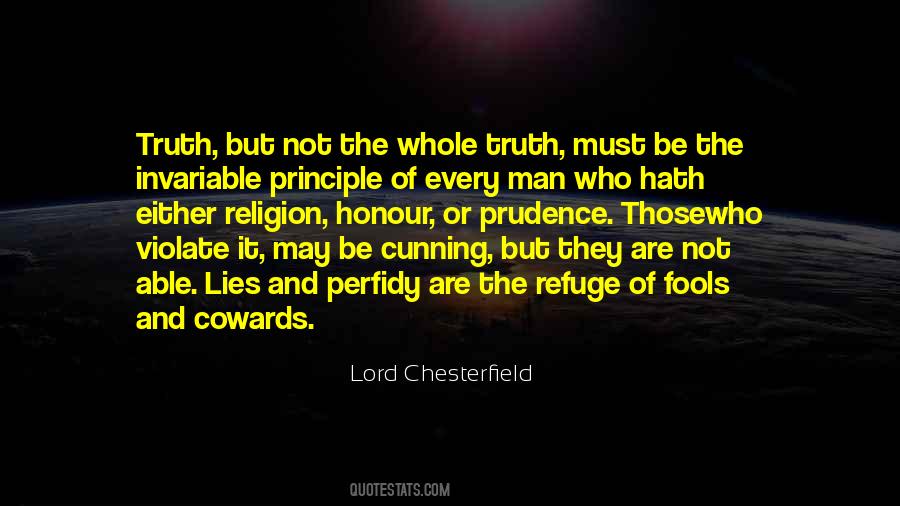 Lord Chesterfield Quotes #1650477