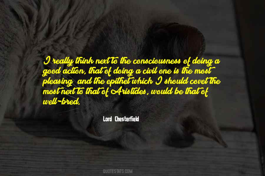 Lord Chesterfield Quotes #1711153