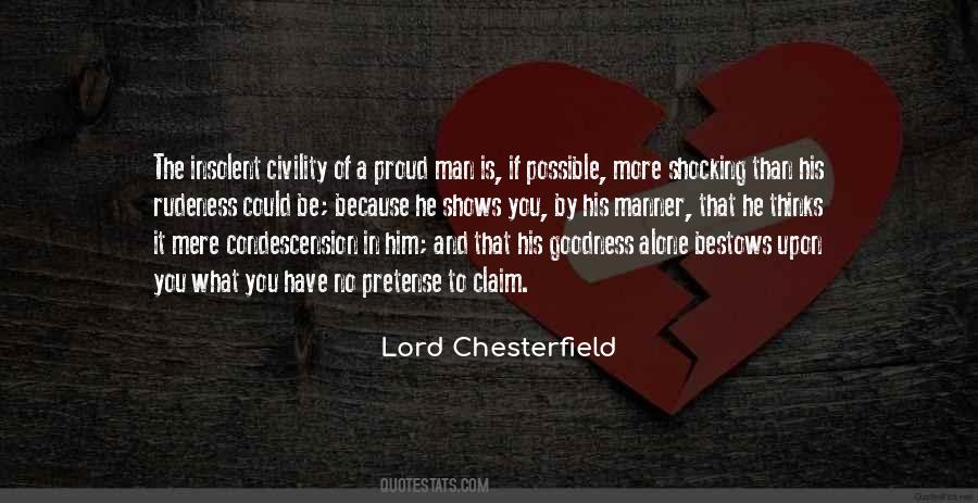 Lord Chesterfield Quotes #1807612
