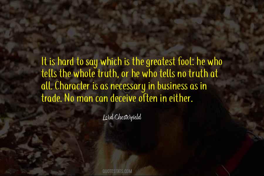 Lord Chesterfield Quotes #196525