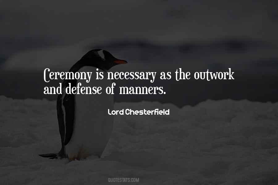 Lord Chesterfield Quotes #280818