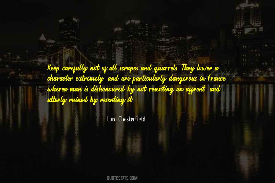 Lord Chesterfield Quotes #783271