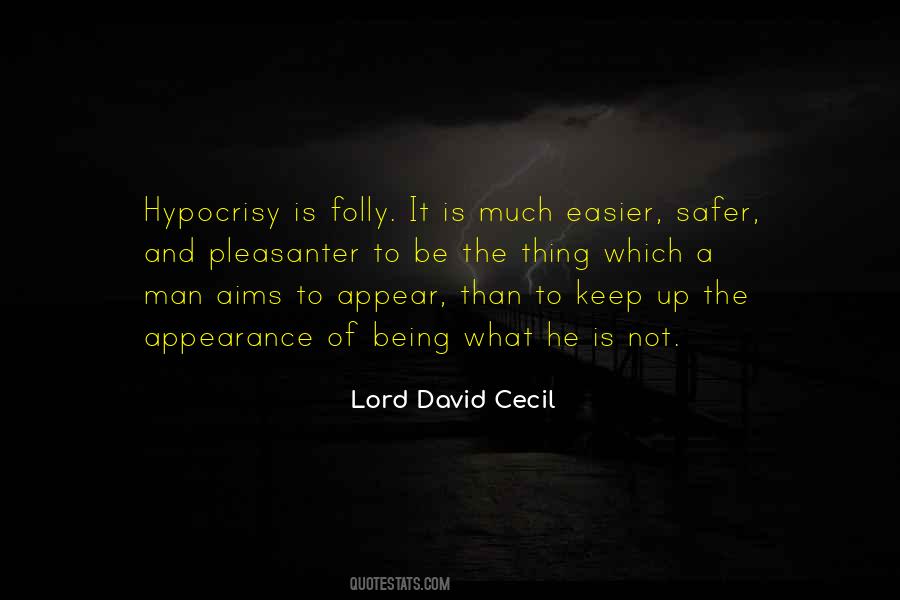 Lord David Cecil Quotes #1142544