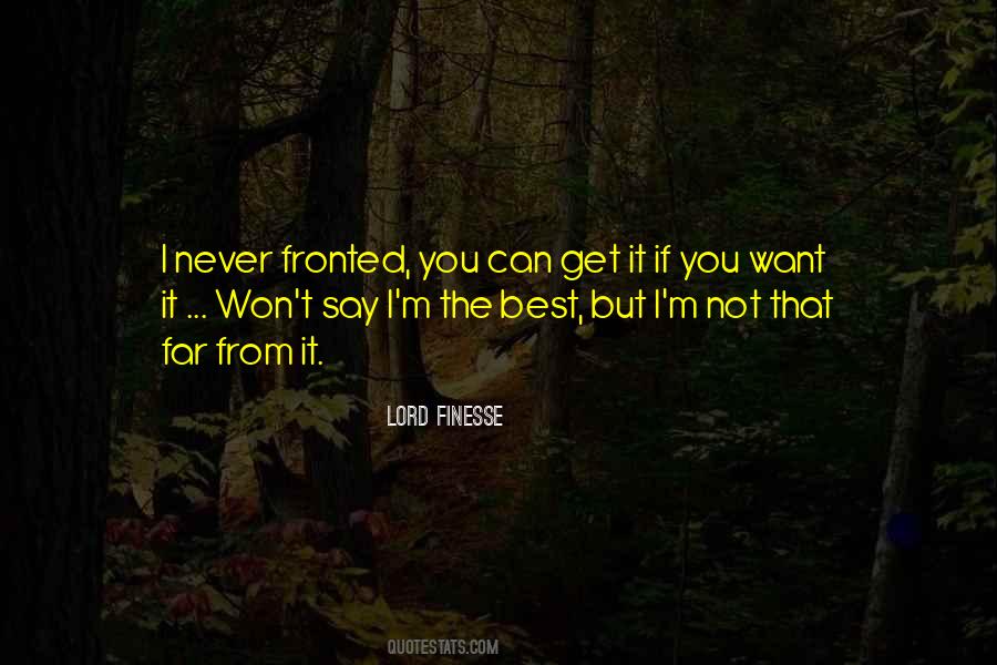 Lord Finesse Quotes #972600