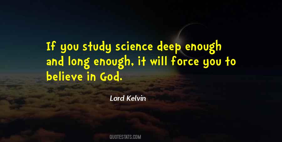 Lord Kelvin Quotes #1410881