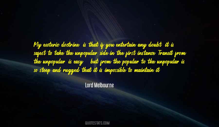 Lord Melbourne Quotes #538156