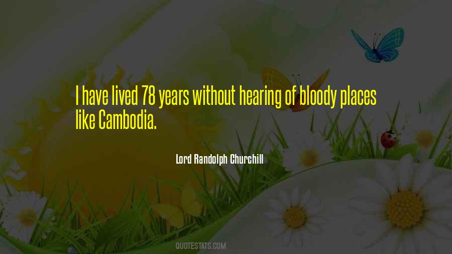 Lord Randolph Churchill Quotes #1509743