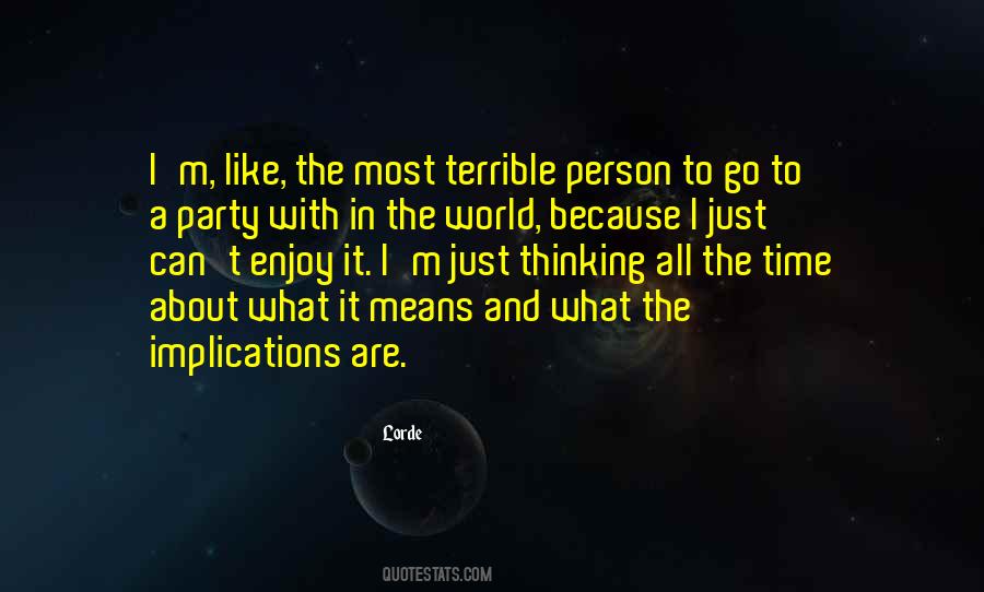 Lorde Quotes #1149837