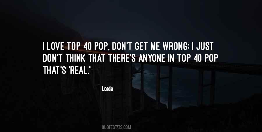 Lorde Quotes #117202