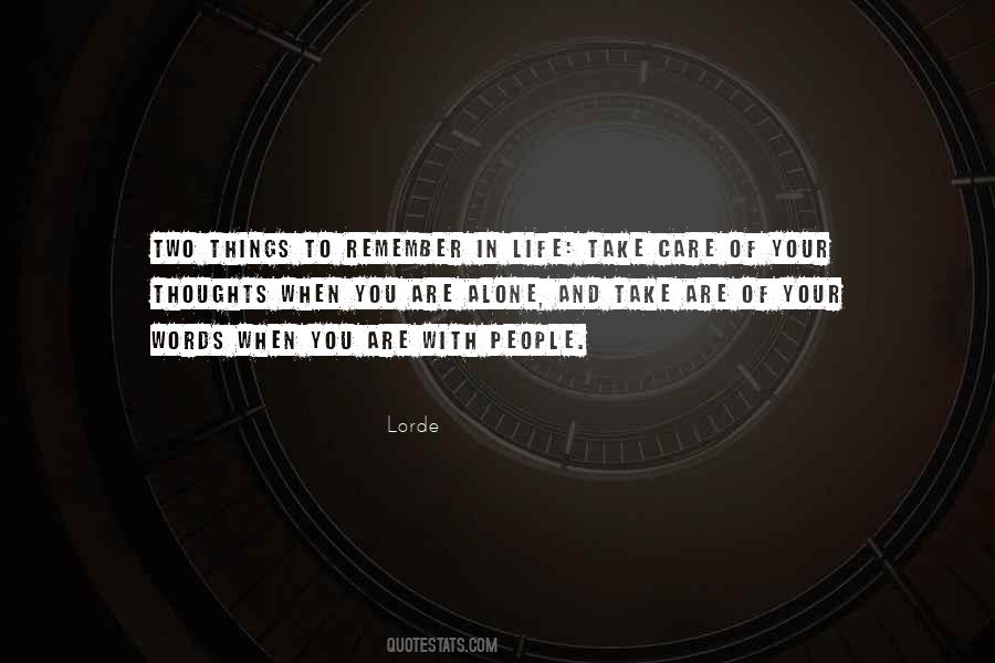 Lorde Quotes #1511772