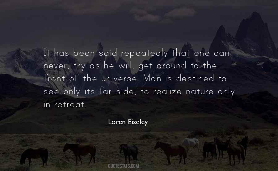 Loren Eiseley Quotes #1441407