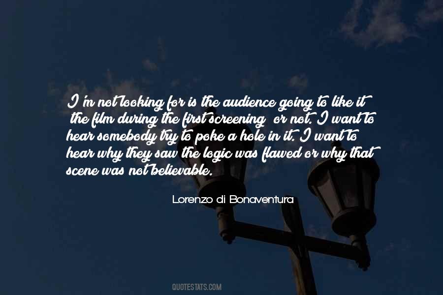 Lorenzo Di Bonaventura Quotes #771722