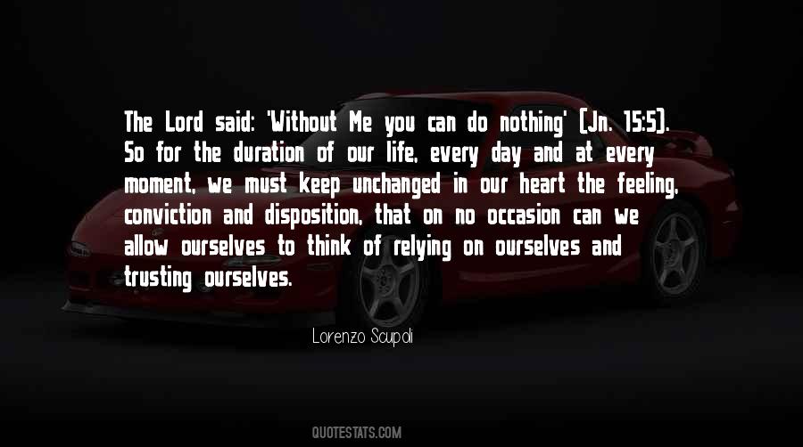 Lorenzo Scupoli Quotes #475128