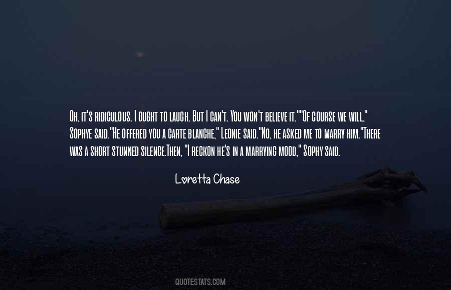 Loretta Chase Quotes #1154559