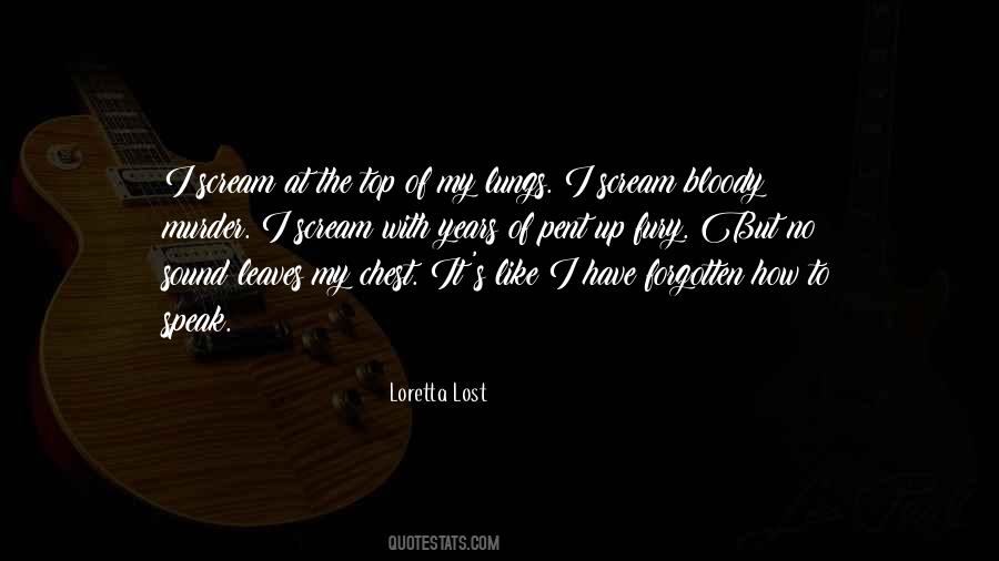 Loretta Lost Quotes #362565