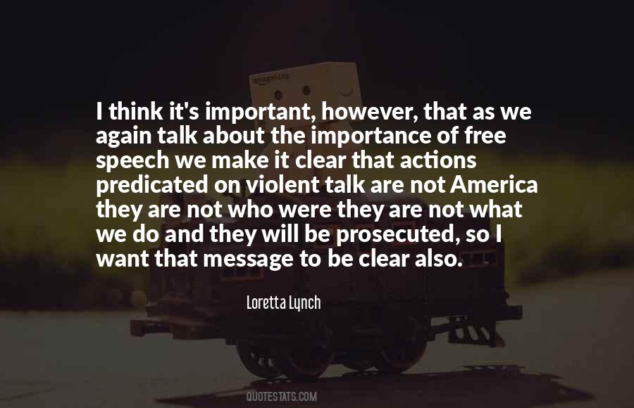 Loretta Lynch Quotes #595459