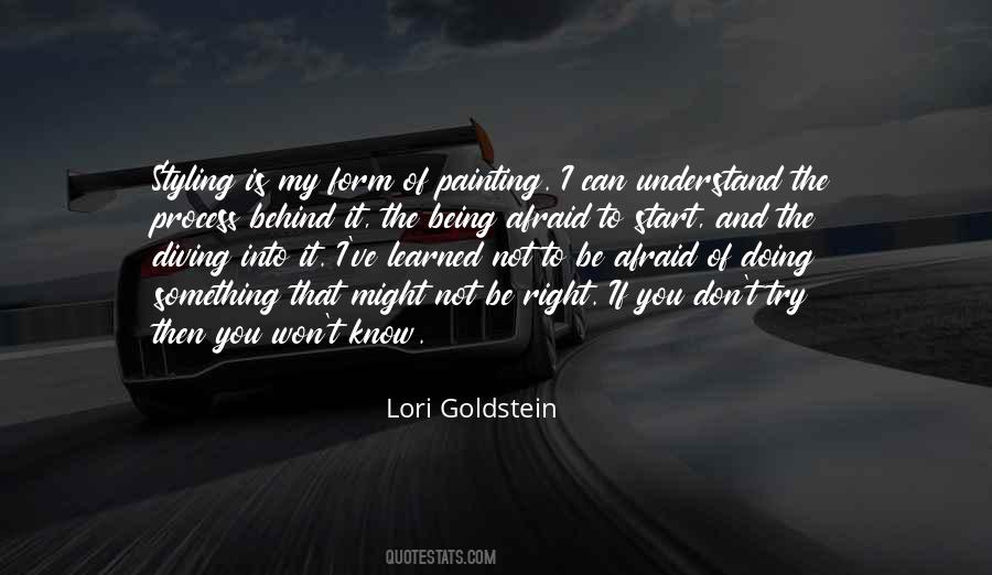 Lori Goldstein Quotes #403881